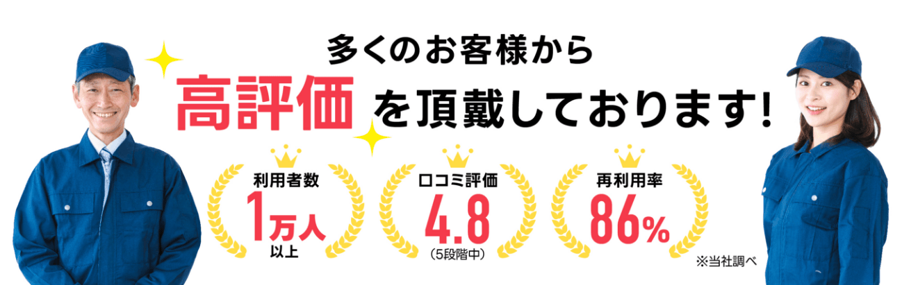 世田谷不用品回収センターをご利用のお客様の声